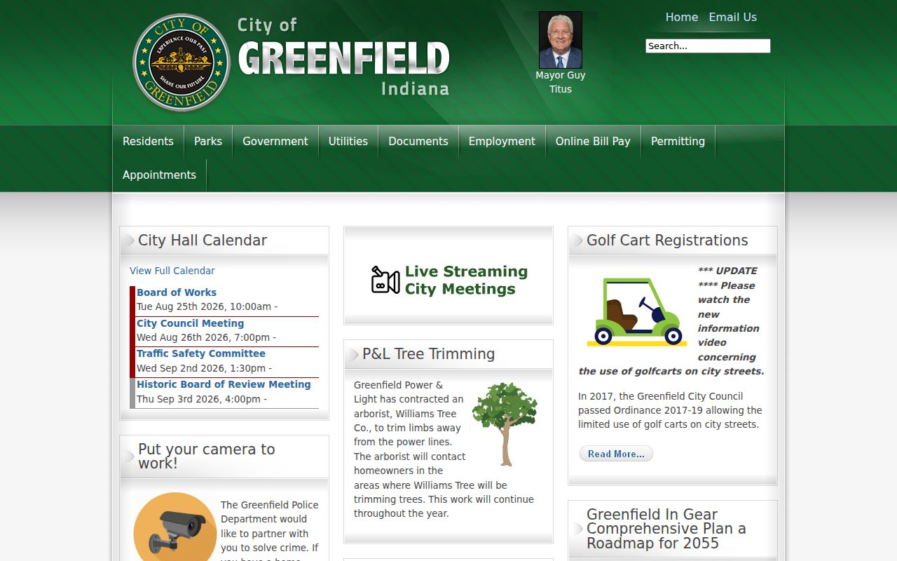 Hancock County traffic tickets Greenfield source